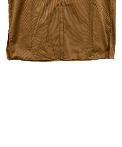 ticca（ティッカ）ticca (ティッカ) シャツワンピース ブラウン サイズ:FREEの古着・服飾アイテム