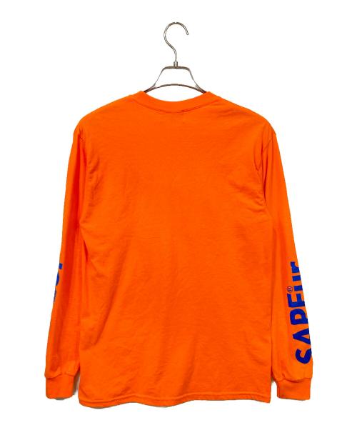 SAPEur（サプール）SAPEur (サプール) ロングスリーブカットソー オレンジ サイズ:Mの古着・服飾アイテム