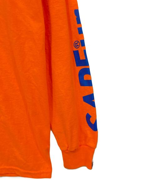 SAPEur（サプール）SAPEur (サプール) ロングスリーブカットソー オレンジ サイズ:Mの古着・服飾アイテム