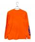 SAPEur (サプール) ロングスリーブカットソー オレンジ サイズ:M：6000円