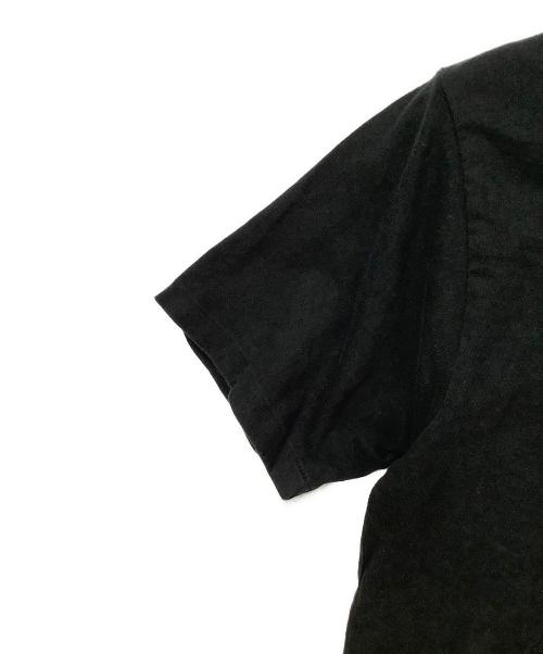 A BATHING APE（ア ベイシング エイプ）A BATHING APE (ア ベイシング エイプ) ロゴ半袖カットソー ブラック サイズ:Mサイズの古着・服飾アイテム