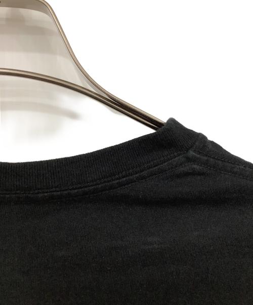 A BATHING APE（ア ベイシング エイプ）A BATHING APE (ア ベイシング エイプ) ロゴ半袖カットソー ブラック サイズ:Mサイズの古着・服飾アイテム