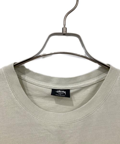 stussy（ステューシー）stussy (ステューシー) 半袖カットソー アイボリー サイズ:XLサイズの古着・服飾アイテム