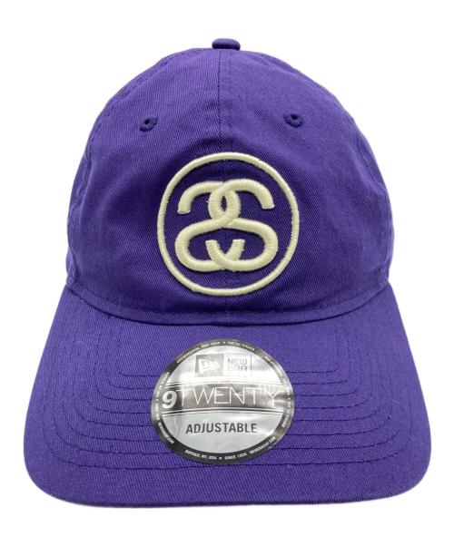New Era（ニューエラ）New Era (ニューエラ) stussy (ステューシー) キャップ パープルの古着・服飾アイテム