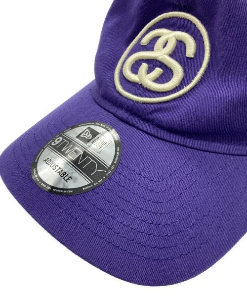 New Era（ニューエラ）New Era (ニューエラ) stussy (ステューシー) キャップ パープルの古着・服飾アイテム