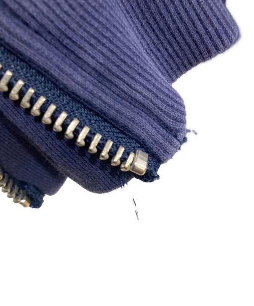 DIESEL（ディーゼル）DIESEL (ディーゼル) デニム切替ジップパーカー ネイビー サイズ:XSサイズの古着・服飾アイテム