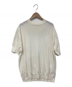 中古・古着通販】YORI (ヨリ) シャイニーパフブラウス ベージュ サイズ