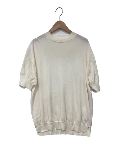 YORI（ヨリ）YORI (ヨリ) 半袖ブラウス アイボリー サイズ:Fの古着・服飾アイテム