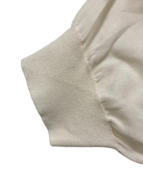 YORI（ヨリ）YORI (ヨリ) 半袖ブラウス アイボリー サイズ:Fの古着・服飾アイテム