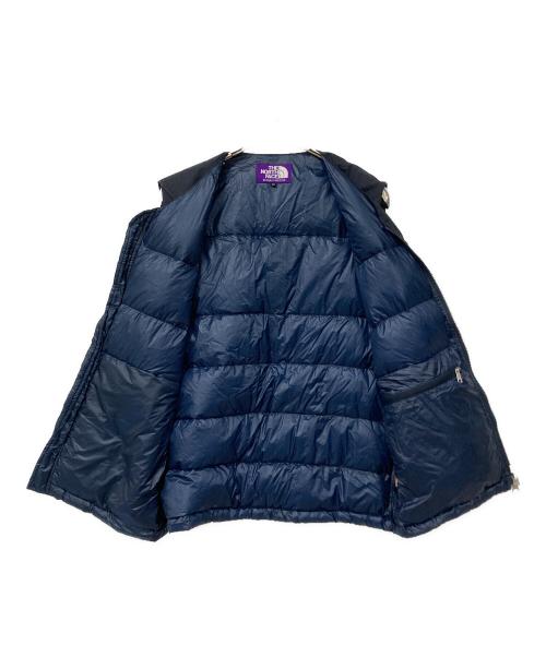 THE NORTHFACE PURPLELABEL（ザ・ノースフェイス パープルレーベル）THE NORTHFACE PURPLELABEL (ザ・ノースフェイス パープルレーベル) ダウンベスト ネイビー×ブラック サイズ:Mサイズの古着・服飾アイテム