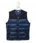 THE NORTHFACE PURPLELABEL（ザ・ノースフェイス パープルレーベル）の古着「ダウンベスト」｜ネイビー×ブラック