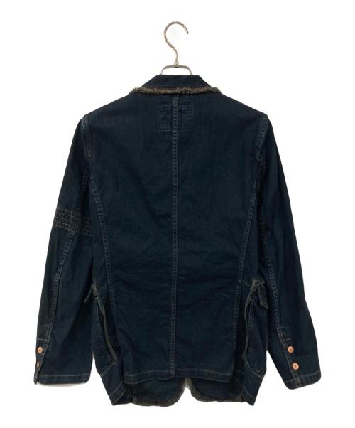 MARITHE+FRANCOIS GIRBAUD（マリテフランソワジルボー）MARITHE+FRANCOIS GIRBAUD (マリテフランソワジルボー) デニムジャケット インディゴ サイズ:Mの古着・服飾アイテム