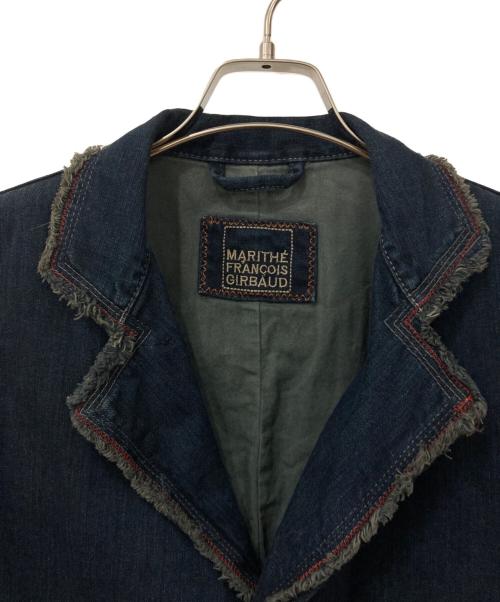 MARITHE+FRANCOIS GIRBAUD（マリテフランソワジルボー）MARITHE+FRANCOIS GIRBAUD (マリテフランソワジルボー) デニムジャケット インディゴ サイズ:Mの古着・服飾アイテム