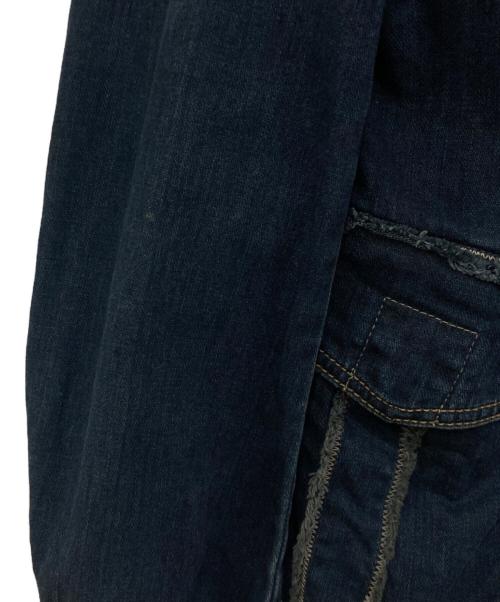 MARITHE+FRANCOIS GIRBAUD（マリテフランソワジルボー）MARITHE+FRANCOIS GIRBAUD (マリテフランソワジルボー) デニムジャケット インディゴ サイズ:Mの古着・服飾アイテム