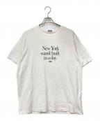 KITHキス）の古着「カットソー」｜ホワイト×ネイビー