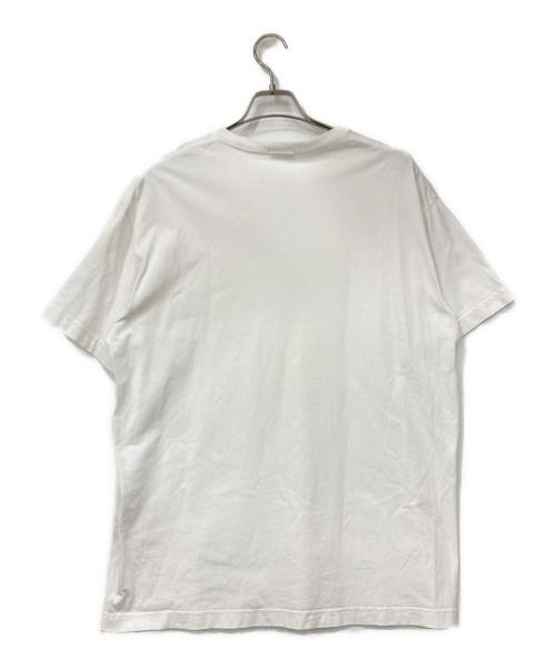 KITH（キス）KITH (キス) カットソー ホワイト×ネイビー サイズ:Lサイズの古着・服飾アイテム