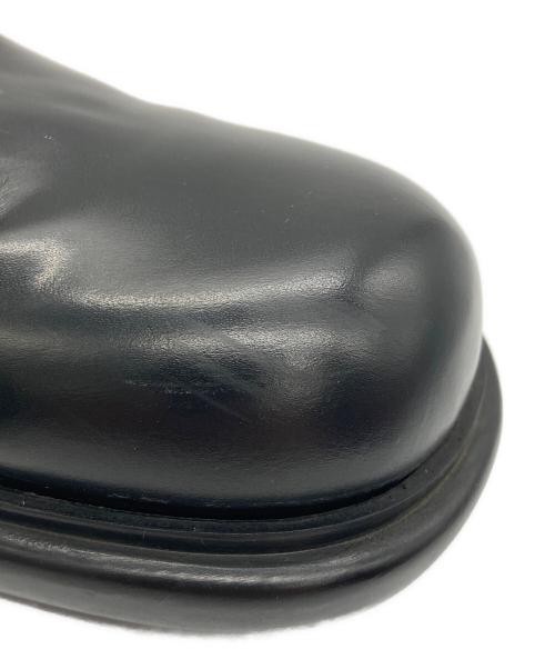 GUCCI（グッチ）GUCCI (グッチ) レースアップブーツ ブラック サイズ:41の古着・服飾アイテム