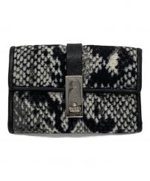 GUCCI（グッチ）の古着「6連キーケース」｜ブラック×ホワイト