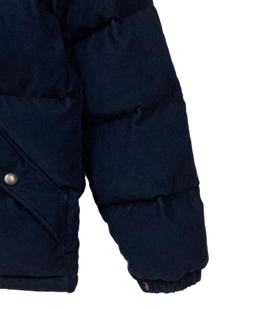 POLO RALPH LAUREN（ポロ・ラルフローレン）POLO RALPH LAUREN (ポロ・ラルフローレン) コーデュロイダウンジャケット ネイビー サイズ:Sの古着・服飾アイテム