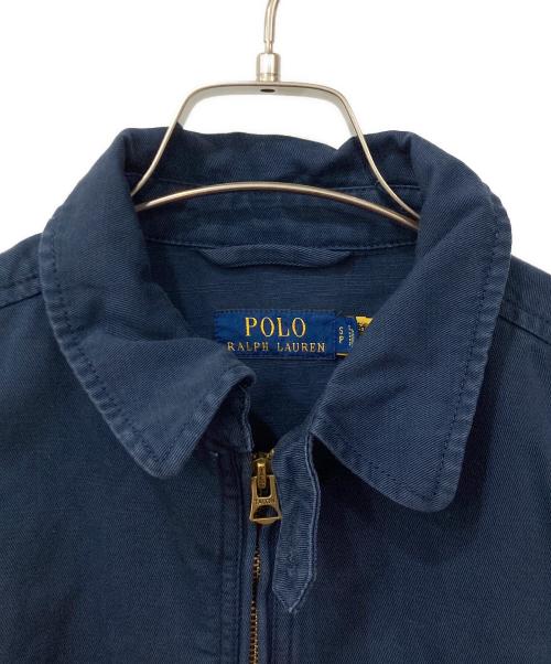 POLO RALPH LAUREN（ポロ・ラルフローレン）POLO RALPH LAUREN (ポロ・ラルフローレン) コットンチノジャケット ネイビー サイズ:Sの古着・服飾アイテム