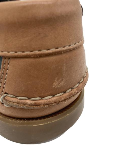 PARABOOT（パラブーツ）PARABOOT (パラブーツ) デッキシューズ ブルー×ブラウン サイズ:25.5cmの古着・服飾アイテム