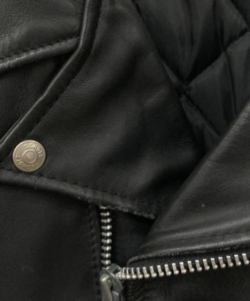 Schott（ショット）Schott (ショット) ライダースジャケット ブラック サイズ:40の古着・服飾アイテム