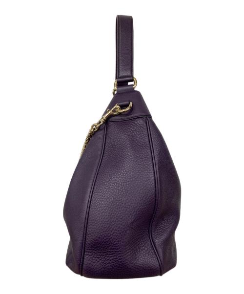 GUCCI（グッチ）GUCCI (グッチ) ショルダーバッグ パープルの古着・服飾アイテム