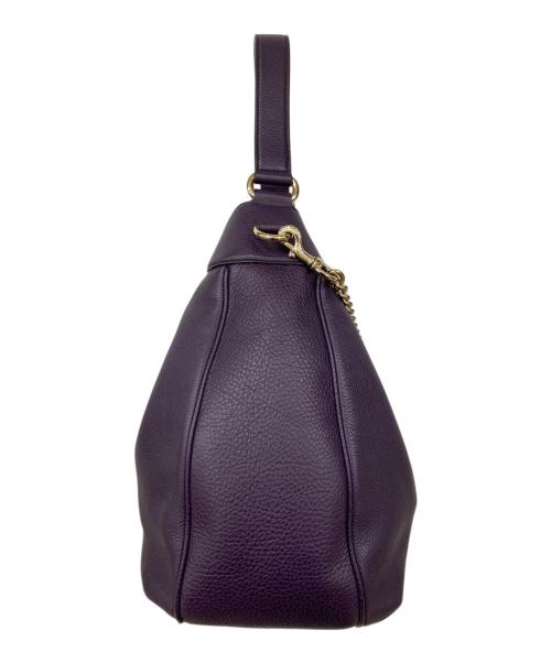 GUCCI（グッチ）GUCCI (グッチ) ショルダーバッグ パープルの古着・服飾アイテム