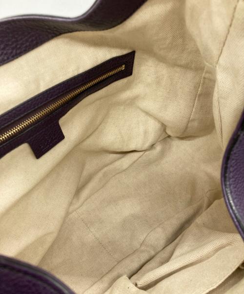 GUCCI（グッチ）GUCCI (グッチ) ショルダーバッグ パープルの古着・服飾アイテム