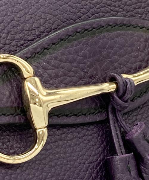 GUCCI（グッチ）GUCCI (グッチ) ショルダーバッグ パープルの古着・服飾アイテム