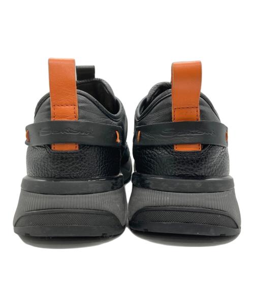 Santoni（サントーニ）Santoni (サントーニ) ローカットスニーカー ブラック サイズ:7の古着・服飾アイテム