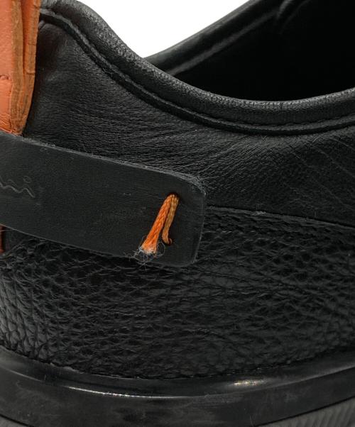 Santoni（サントーニ）Santoni (サントーニ) ローカットスニーカー ブラック サイズ:7の古着・服飾アイテム