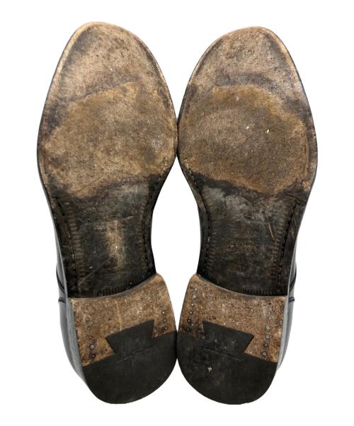 Salvatore Ferragamo（サルヴァトーレ フェラガモ）Salvatore Ferragamo (サルヴァトーレ フェラガモ) プレーントゥシューズ ブラック サイズ:7 1/2の古着・服飾アイテム