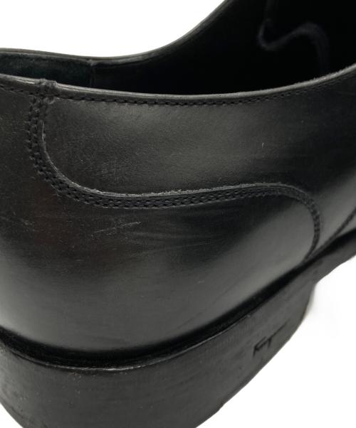 Salvatore Ferragamo（サルヴァトーレ フェラガモ）Salvatore Ferragamo (サルヴァトーレ フェラガモ) プレーントゥシューズ ブラック サイズ:7 1/2の古着・服飾アイテム