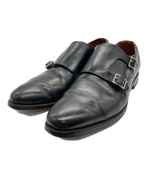 Allen Edmonds（アレン エドモンズ）Allen Edmonds (アレン エドモンズ) モンクストラップシューズ ブラック サイズ:26.5cmの古着・服飾アイテム