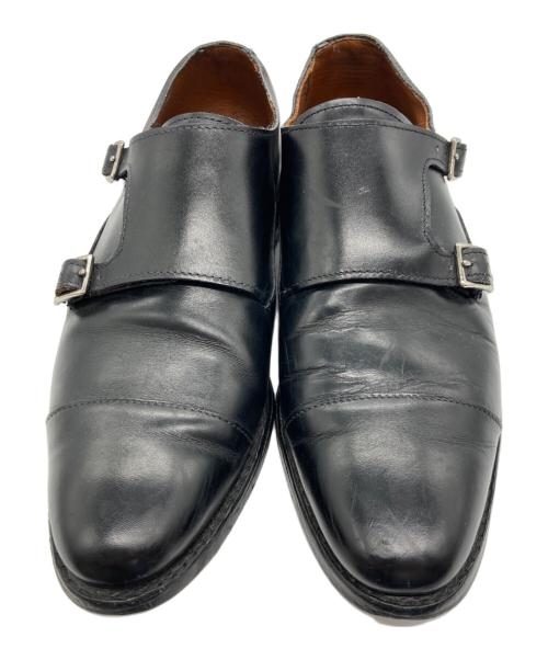 Allen Edmonds（アレン エドモンズ）Allen Edmonds (アレン エドモンズ) モンクストラップシューズ ブラック サイズ:26.5cmの古着・服飾アイテム