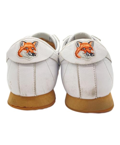 PUMA（プーマ）PUMA (プーマ) maison kitsune (メゾンキツネ) ROMAKITSUNE ホワイト サイズ:27の古着・服飾アイテム