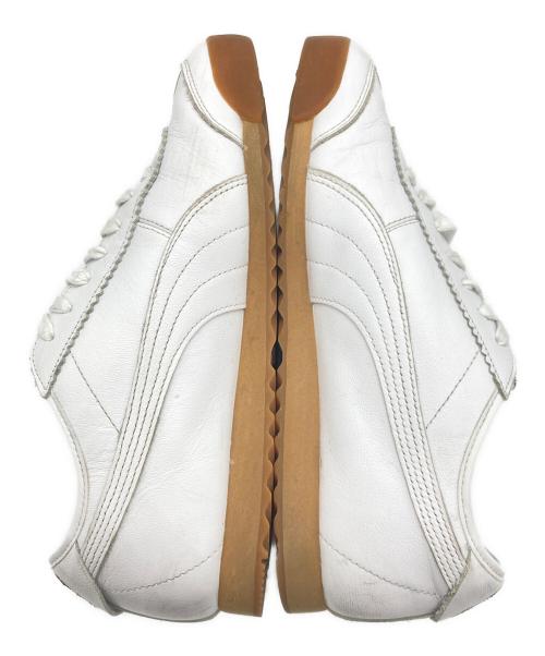 PUMA（プーマ）PUMA (プーマ) maison kitsune (メゾンキツネ) ROMAKITSUNE ホワイト サイズ:27の古着・服飾アイテム
