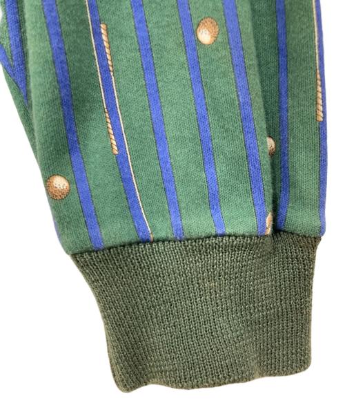 CELINE（セリーヌ）CELINE (セリーヌ) 長袖ポロシャツ グリーン サイズ:SIZE Sの古着・服飾アイテム