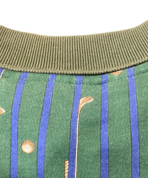 CELINE（セリーヌ）CELINE (セリーヌ) 長袖ポロシャツ グリーン サイズ:SIZE Sの古着・服飾アイテム