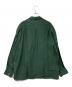 PERS PROJECTS (パースプロジェクト) リネンオープンシャツ グリーン サイズ:03：5000円
