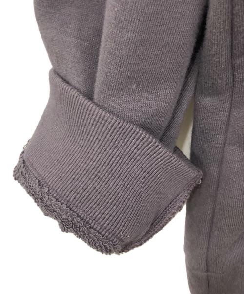 O project（オープロジェクト）O project (オープロジェクト) CARDIGAN SWEAT ダークラベンダー サイズ:Mサイズの古着・服飾アイテム