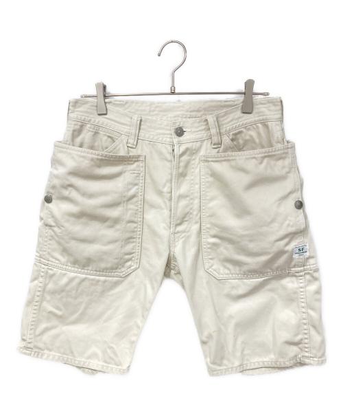 SASSAFRAS（ササフラス）SASSAFRAS (ササフラス) ハーフパンツ ホワイト サイズ:FREEの古着・服飾アイテム