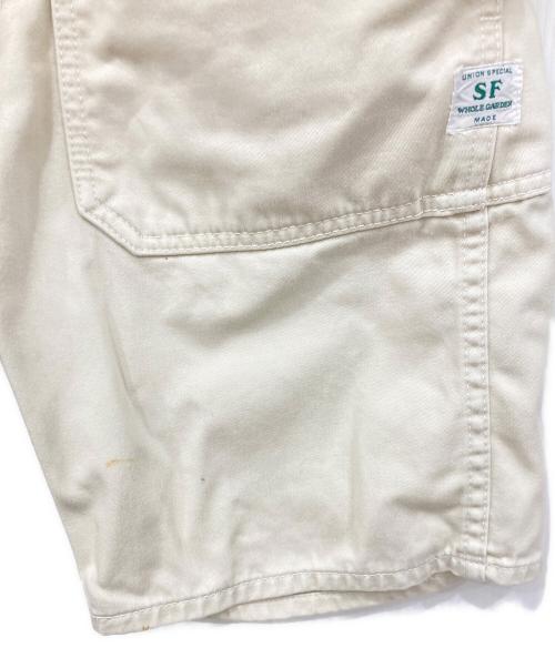 SASSAFRAS（ササフラス）SASSAFRAS (ササフラス) ハーフパンツ ホワイト サイズ:FREEの古着・服飾アイテム