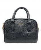 FURLAフルラ）の古着「2WAYバッグ」｜ブラック×ゴールド