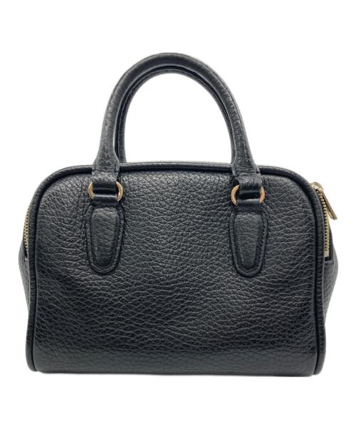 FURLA（フルラ）FURLA (フルラ) 2WAYバッグ ブラック×ゴールドの古着・服飾アイテム