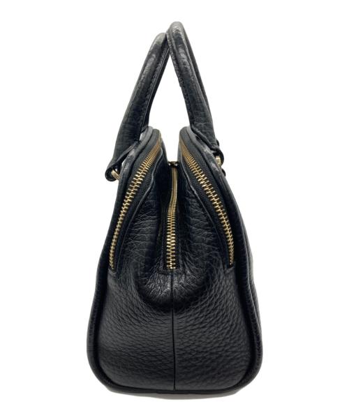 FURLA（フルラ）FURLA (フルラ) 2WAYバッグ ブラック×ゴールドの古着・服飾アイテム