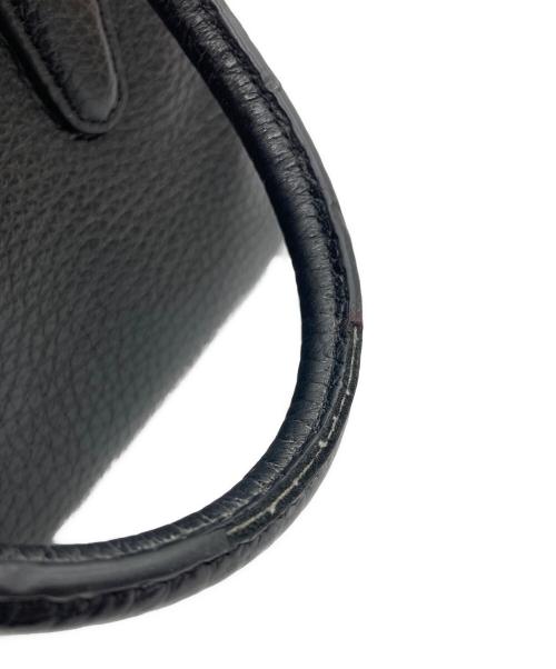 FURLA（フルラ）FURLA (フルラ) 2WAYバッグ ブラック×ゴールドの古着・服飾アイテム