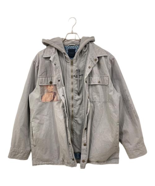 Desigual（デシグアル）Desigual (デシグアル) ジップジャケット グレー サイズ:SIZE Sの古着・服飾アイテム