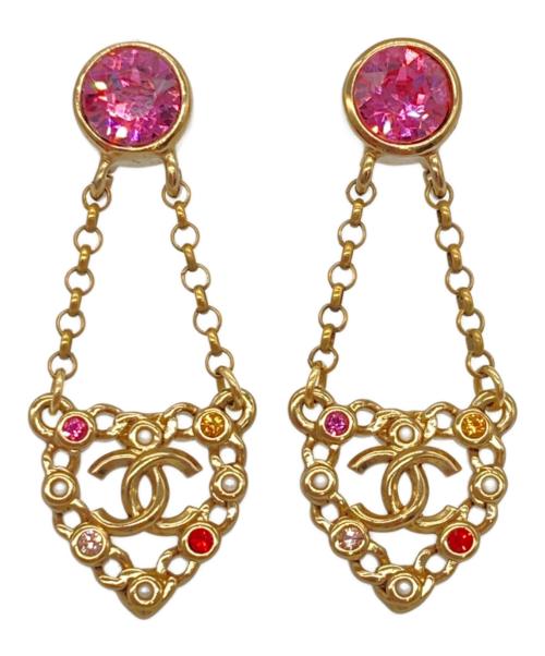 CHANEL（シャネル）CHANEL (シャネル) ハートモチーフピアスの古着・服飾アイテム